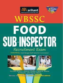 Arihant West Bengal Food Sub Inspector Exam